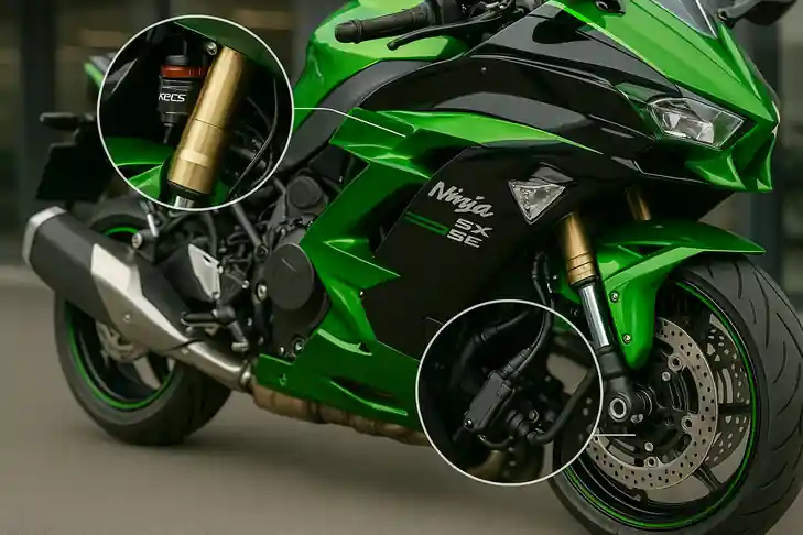 一目でわかるNinja H2 SXとSEの主な違い